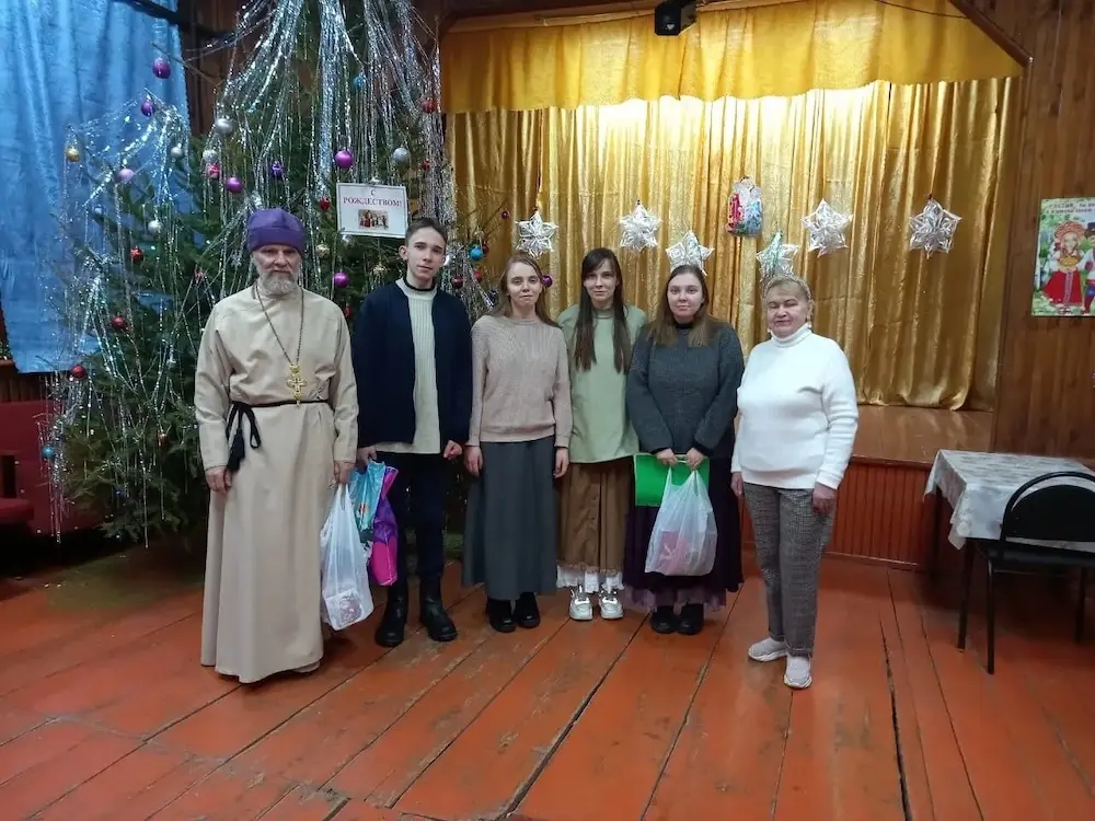 Рождественская елка в Бакино