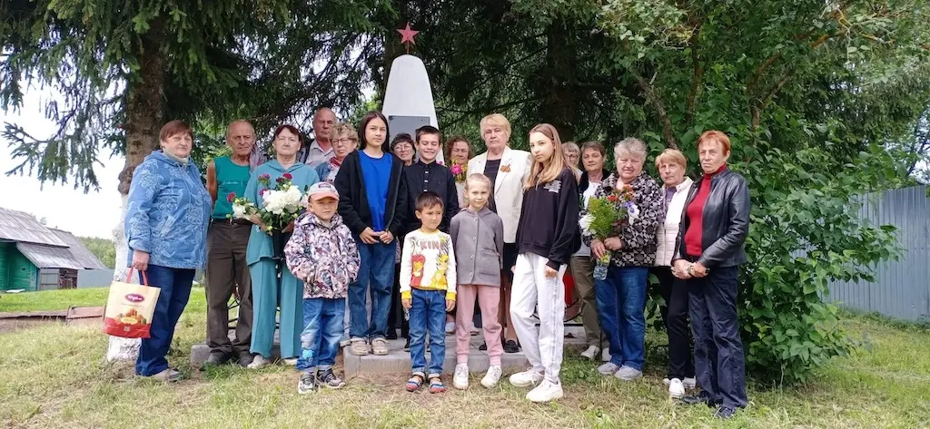 22 июня прошел День Памяти и Скорби у Обелиска в деревне Бакино.